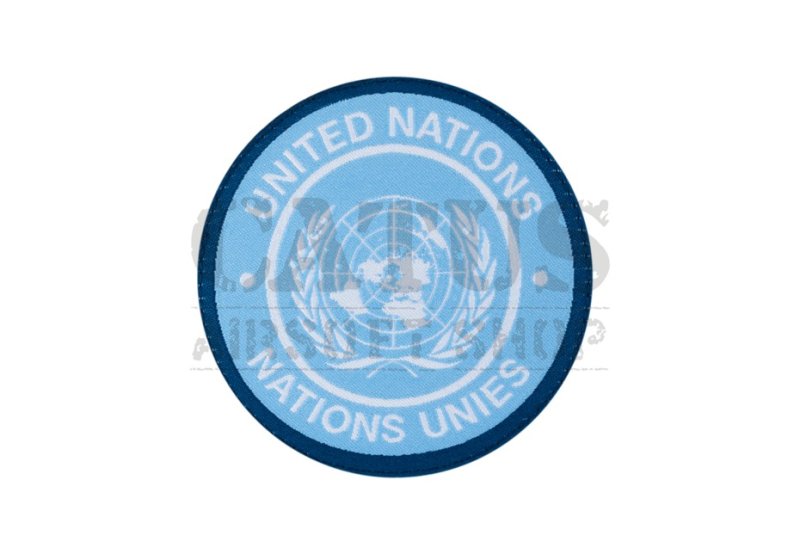 Nášivka na suchý zips United Nations okrúhla Claw Gear Modrá 