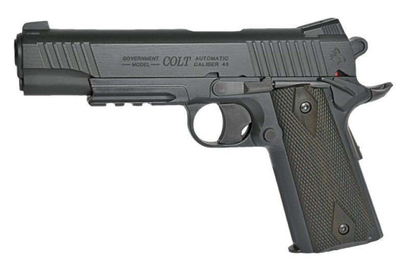 CyberGun airsoftová pištoľ Colt 1911 Rail CO2 NBB  