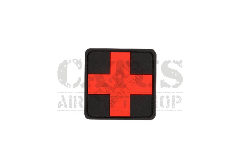 Nášivka na suchý zips 3D JTG Red Cross Červená 
