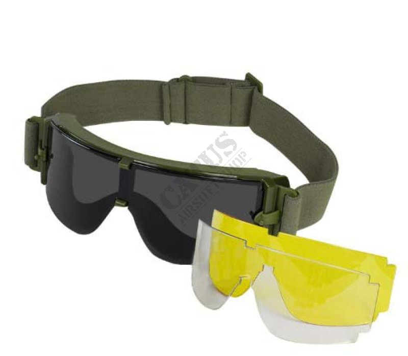 GX 1000 szemüveg szett Guerilla Tactical Oliva 