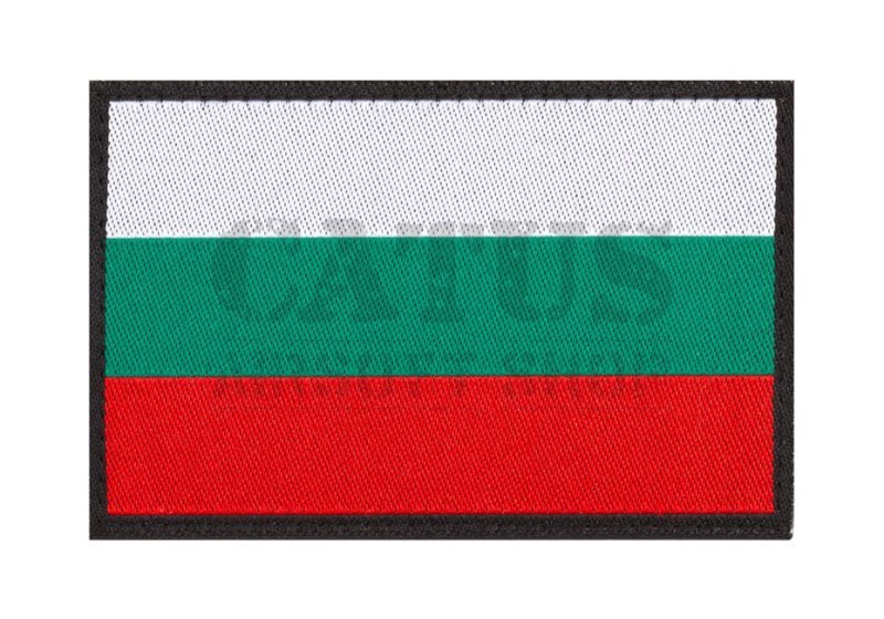 Nášivka na suchý zips Bulgaria vlajka  