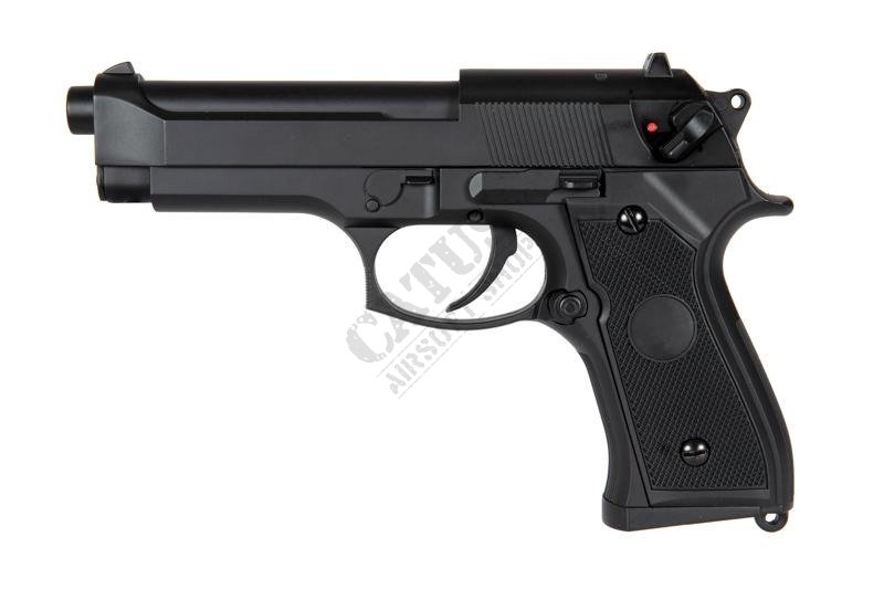 CYMA airsoft pištoľ AEP CM126S Čierna 