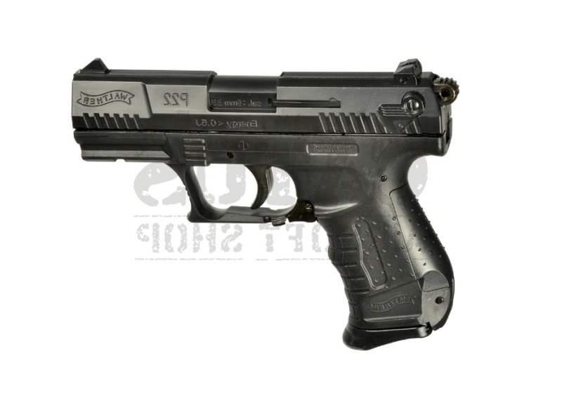 Umarex airsoft pištoľ manuálna Walther P22 Čierna 