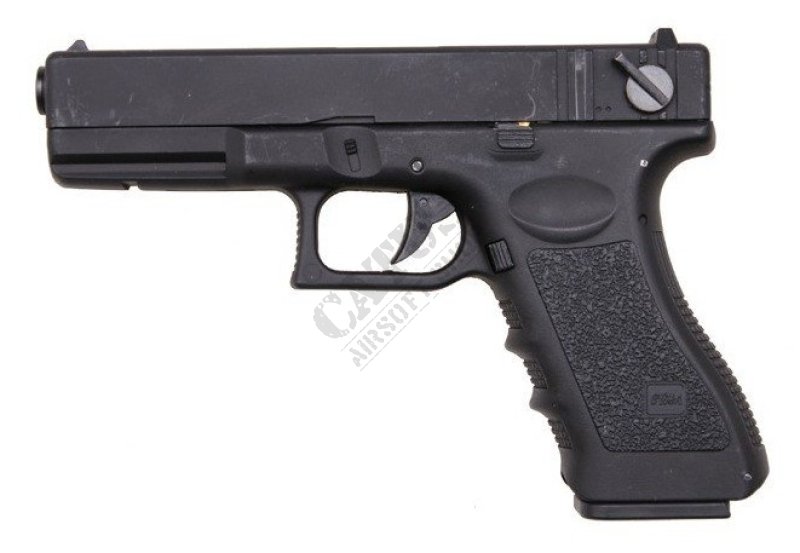 CYMA airsoft pištoľ AEP CM030 ver.II Čierna 