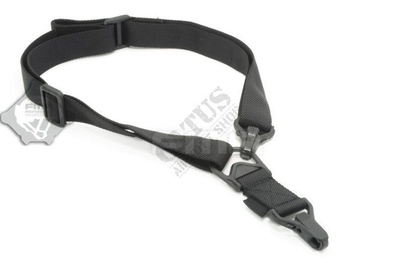 Tactical gun strap single and double point FS3 Black