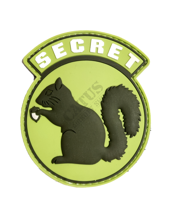 Nášivka Secret Squirrel Emerson Fosfor Zelená 