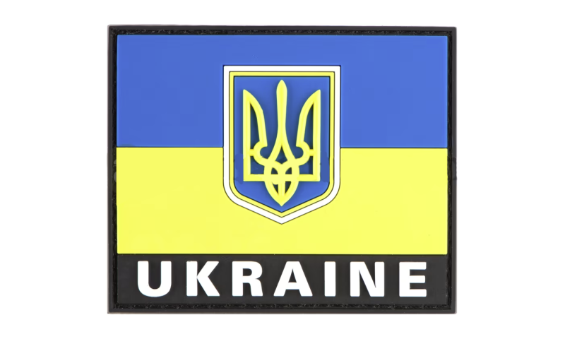 Nášivka na suchý zips 3D vlajka Ukraine JTG Multicolor 