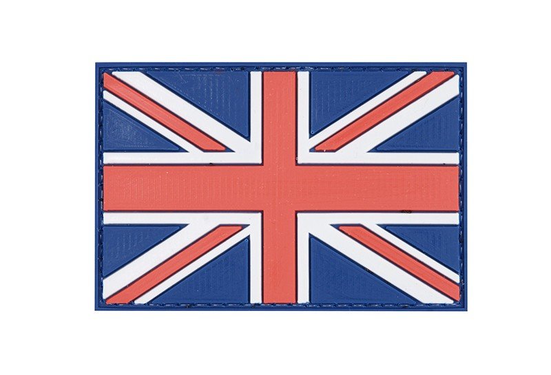Nášivka na suchý zips 3D vlajka UK  