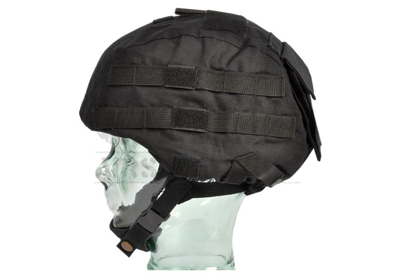 Airsoftový kryt na helmu Raptor Black
