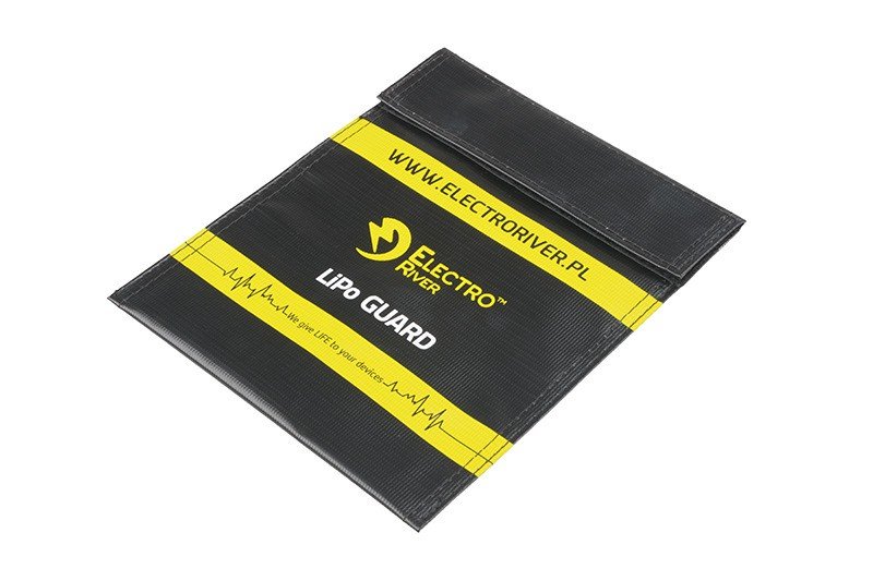 Vrecko ochranné pre Li-Po baterky ElectroRiver Čierne