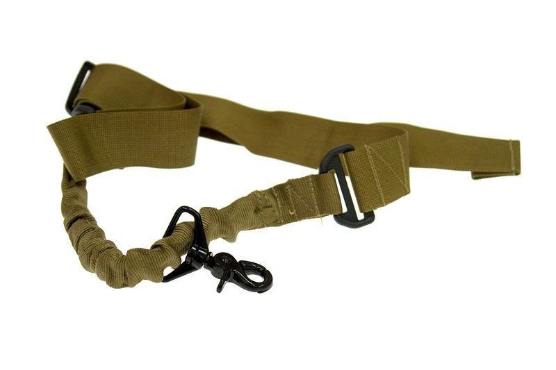 Taktický popruh na zbraň jednobodový bungee Ultimate Tactical Tan 