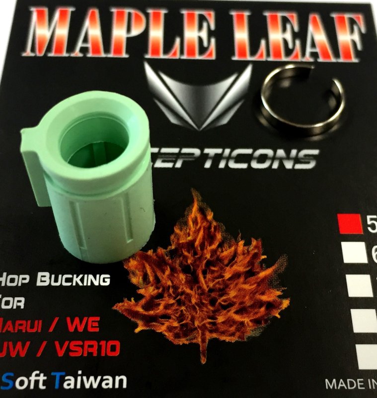 Airsoft Hop-Up gumička Decepticons 50° Maple Leaf Zelená  