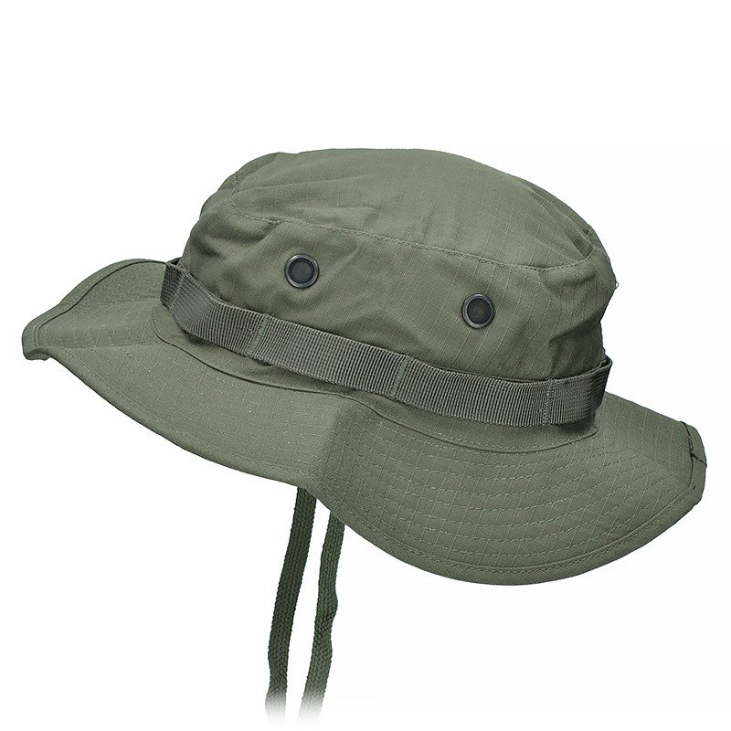 Maskáčový klobúk Boonie Guerilla Tactical Oliva 