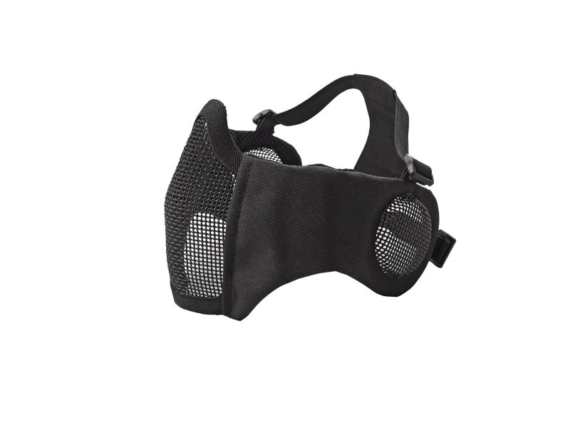 Net mask with ear protection ASG Black 