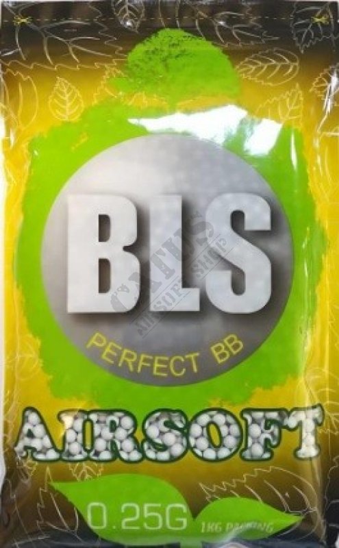 Airsoft guličky BIO BB BLS 0,25g 4000ks Biele