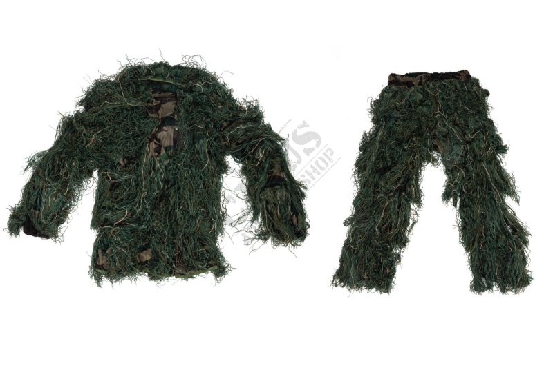 Maskovací oblek Ghillie Suit Ultimate Tactical Woodland 