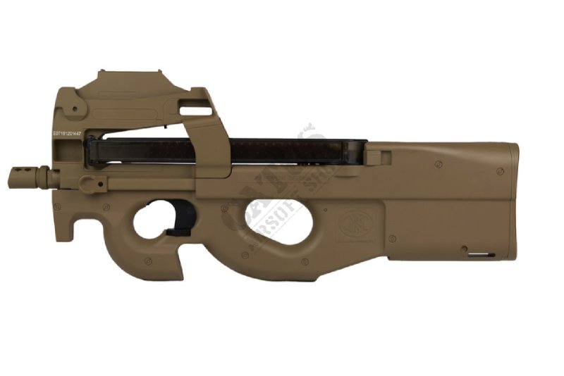 Cybergun airsoft zbraň FN P90 s kolimátorom Tan 