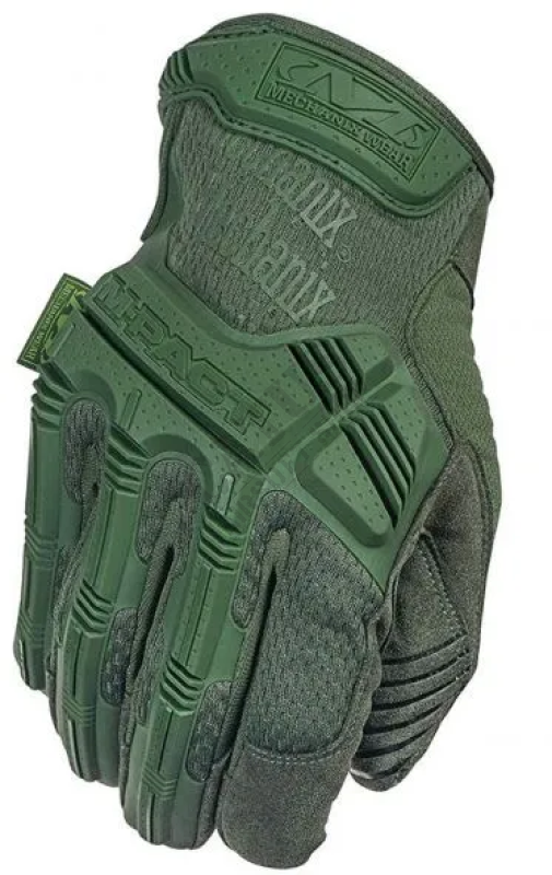 Taktické rukavice Mechanix Original M-Pact Mechanix Wear Oliva S
