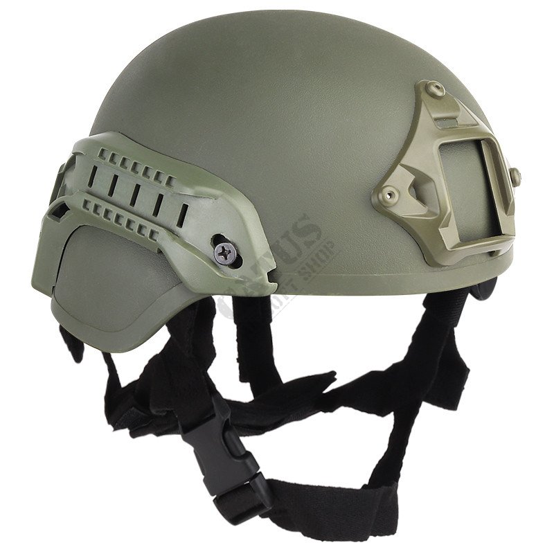 Airsoft helma MICH 2000 Delta Armory Oliva 