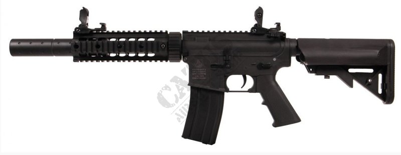 CyberGun airsoftová zbraň M4 Colt Silent ops Čierna 