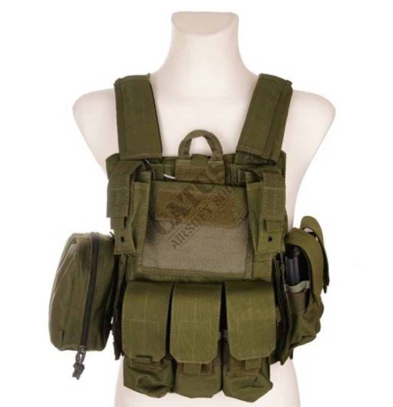 CIRAS MAR 600D Guerilla Tactical Vest Oliva 