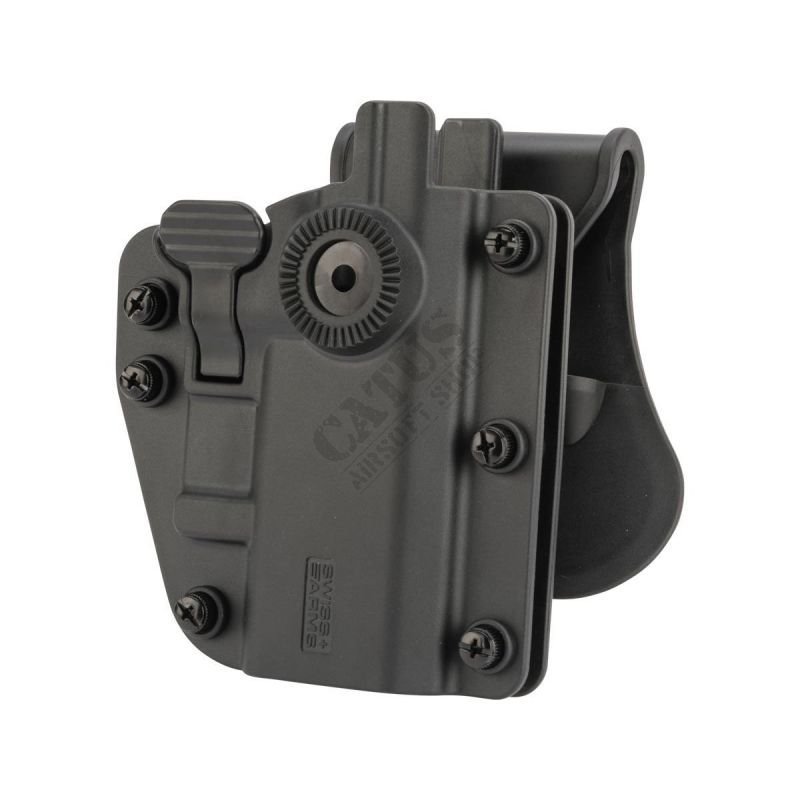 Púzdro opaskové na pištoľ Adaptor X univerzálne Swiss Arms Čierne