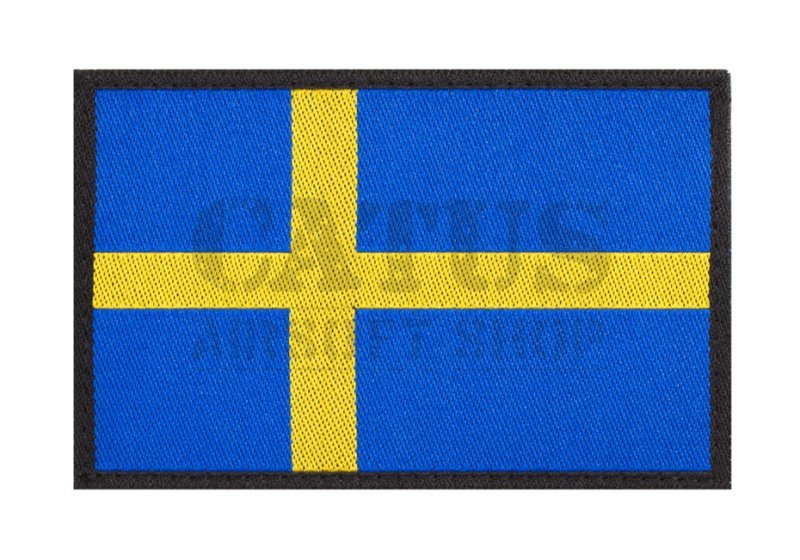 Nášivka na suchý zip Švédsko vlajka Claw Gear Color 
