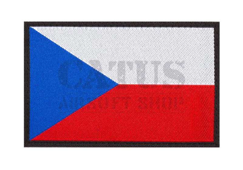 Nášivka na suchý zips Czech Republic vlajka Color 