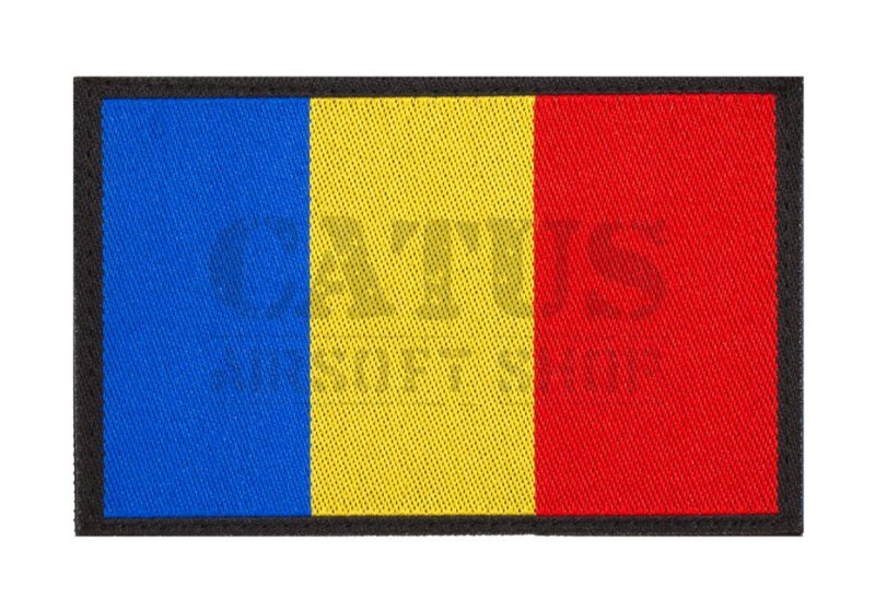 Nášivka na suchý zips Romania vlajka Color 