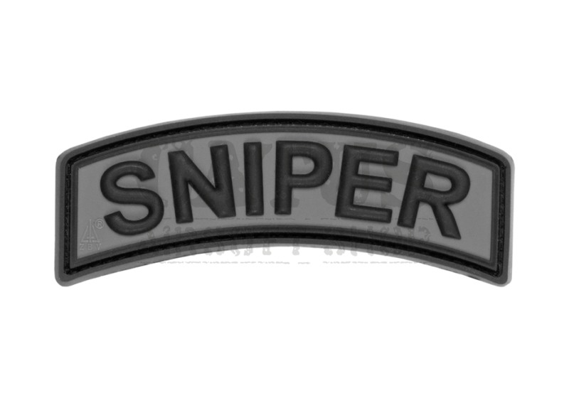 Nášivka na suchý zips 3D Sniper Tab Čierna 