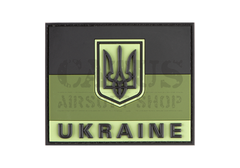 Nášivka na suchý zips 3D vlajka Ukraine JTG Forest 