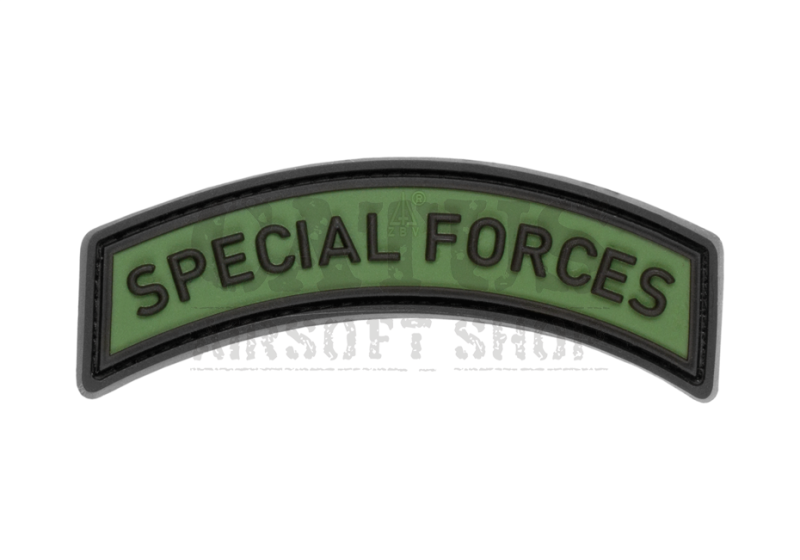 Nášivka na suchý zips 3D Special Forces Tab JTG Forest 