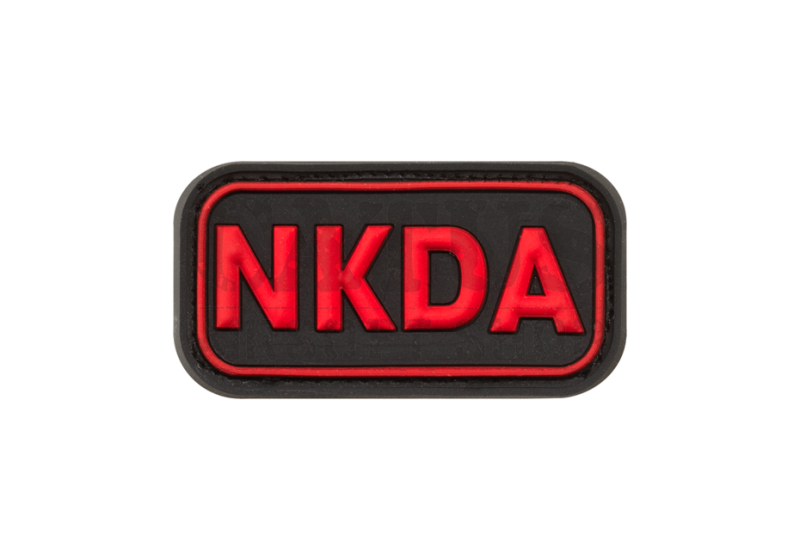Nášivka na suchý zips 3D NKDA Black Medic 