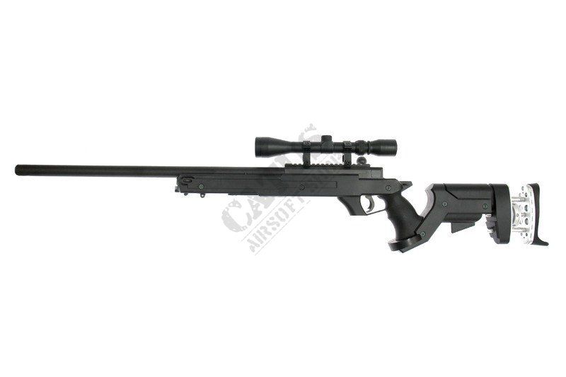 WELL Airsoft Sniper MB05C s puškohľadom Čierna 