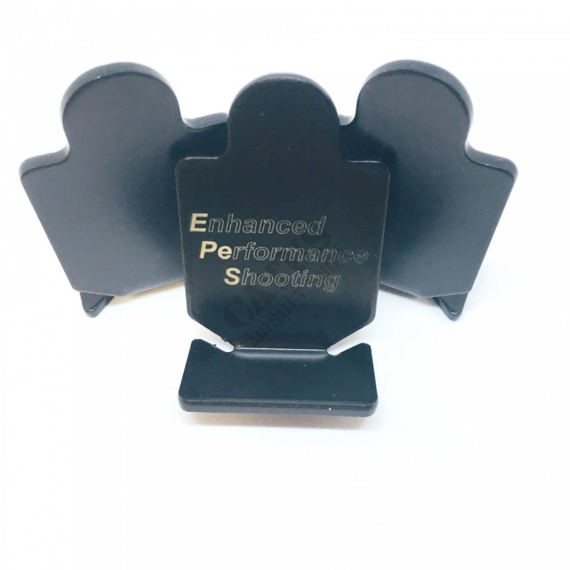EPeS Airsoft terč kovový malý 3ks Čierny