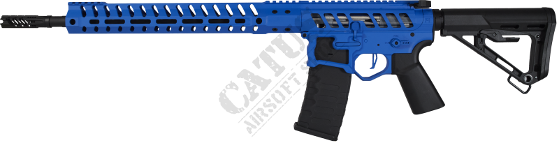 EMG F-1 Firearms airsoft gun UDR-15 AR15 2.0 eSilverEdge Blue 