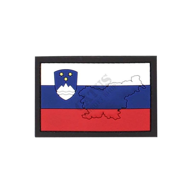 Nášivka na suchý zips 3D Slovinsko vlajka 101 INC  