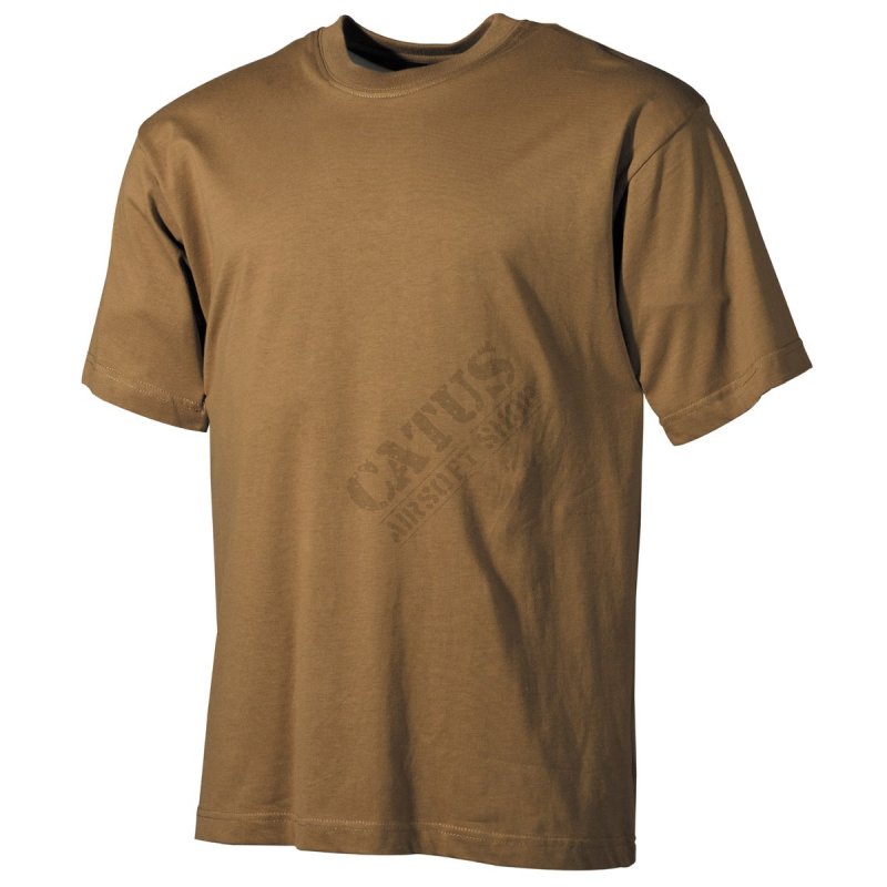 T-shirt US short sleeve MFH Coyote S