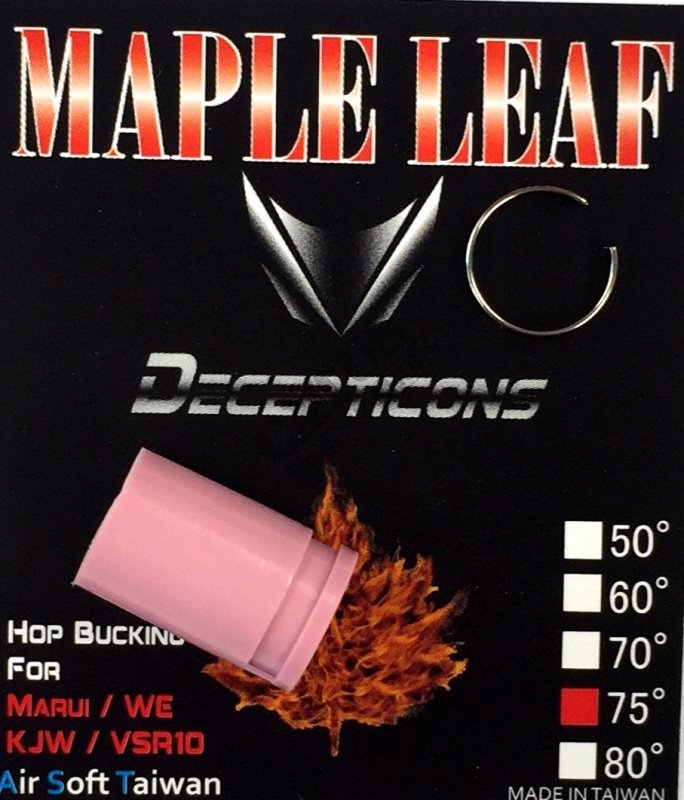 Airsoft Hop-up gumička Decepticons 75° Maple Leaf Ružová 