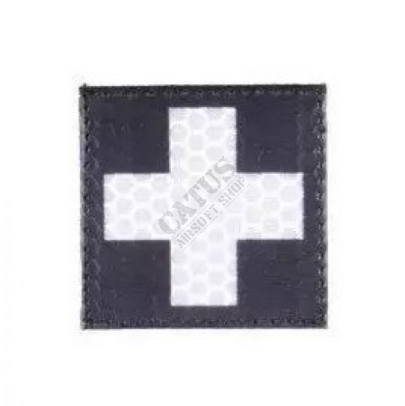 Nášivka na suchý zips - IR Medical Cross Combat-ID Čierna 