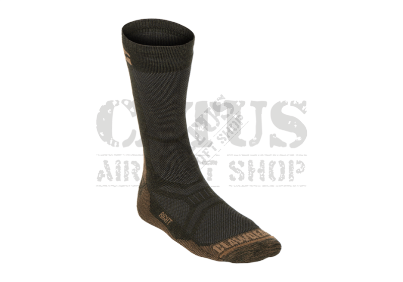 Merino ponožky CREW Claw Gear Oliva 36-38