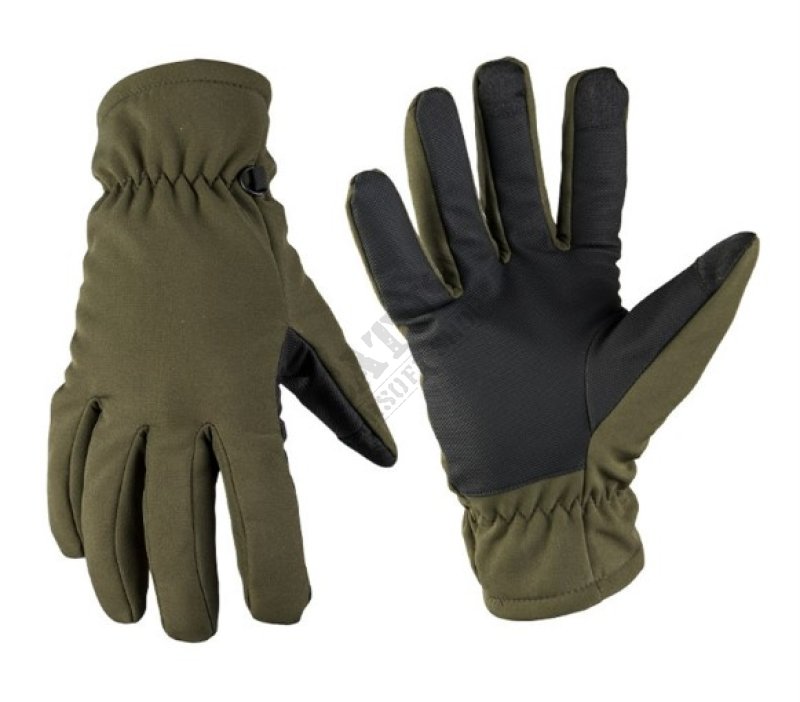 Softshellové rukavice Thinsulate Mil-Tec Oliva S