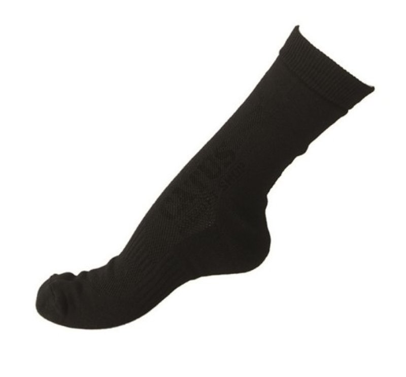 Ponožky Coolmax Mil-Tec Čierna 39-41