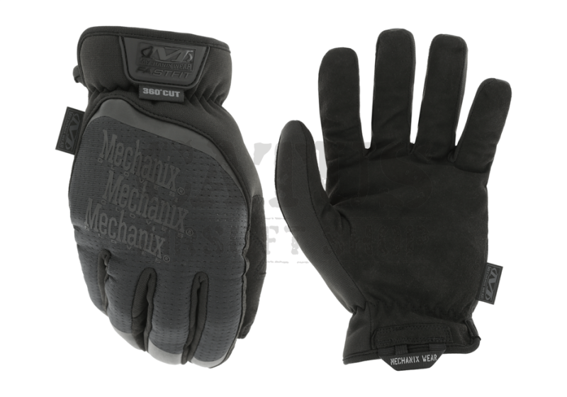 Taktické rukavice Fast Fit D4 Covert Mechanix Wear Čierne