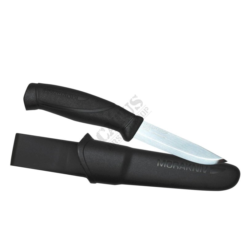 Všestranný nôž s pevnou čepeľou Companion Black Morakniv Čierna 