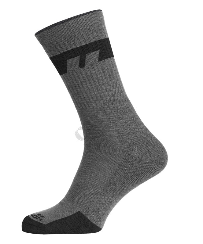 Ponožky Alpine Merino Mid Pentagon Cinder Grey 39-41