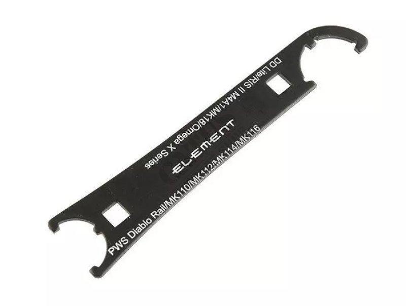 Airsoft univerzálny kľúč pre M4/M16 Elememt Čierna 