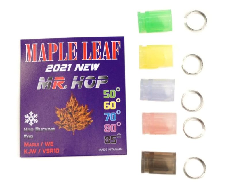 Airsoft MR silikónová Hop-Up gumička pre VSR-10 a GBB 50° Maple Leaf Zelená 