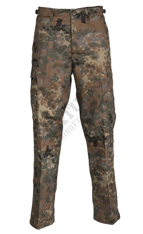 Maskáčové nohavice typ BDU Mil-Tec Flecktarn XL