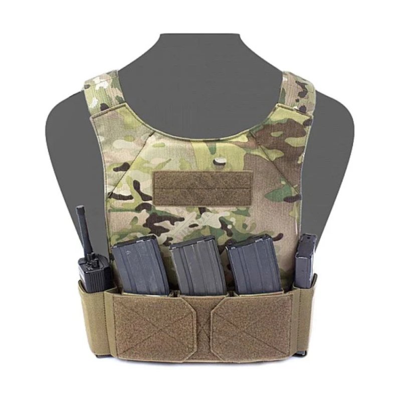 Taktická vesta CPC TVMP s trojitým pouzdrem na suchý zip pro zásobníky 5,56 Warrior Multicam 